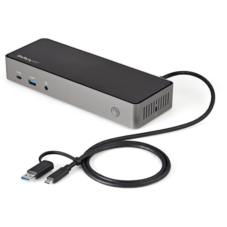 StarTech.com Station d'accueil USB C et USB A Triple 4K 30 Hz avec Power Delivery - vue 3