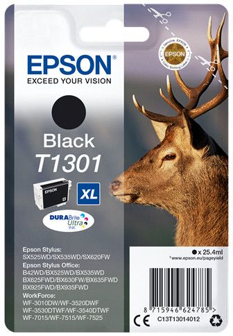 Epson T1301 25.4ml Noir - Neuf