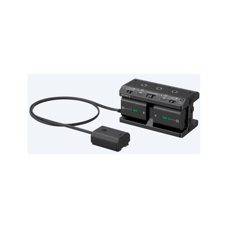 Chargeur Multi-Batteries Sony NPA-MQZ1K – Adaptateur Secteur, 2 USB - vue 8