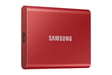 SSD EXT SAMSUNG T7 500G rojo metálico USB 3.2 Gen 2 MU-PC500R/WW