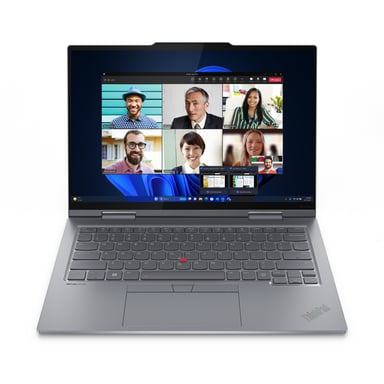 Lenovo ThinkPad X1 2-in-1 Gen 9 Intel Core Ultra 7 155U Hybride (2-en-1) 35,6 cm (14'') Écran tactile WUXGA 16 Go LPDDR5x-SDRAM 512 Go SSD Wi-Fi 6E (802.11ax) Windows 11 Pro Allemand Gris