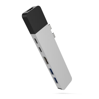 HYPER HyperDrive NET Nero, Argento