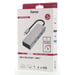 Hama 00200107 station d'accueil USB 3.2 Gen 1 (3.1 Gen 1) Type-C Anthracite, Gris