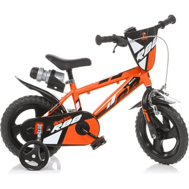 Vélo pour garçon orange 12'' Dino Bikes