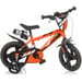 Vélo pour garçon orange 12'' Dino Bikes