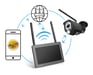 Telecamera di sicurezza IP per esterni Technaxx TX-128 Pod con montaggio a parete/da tavolo