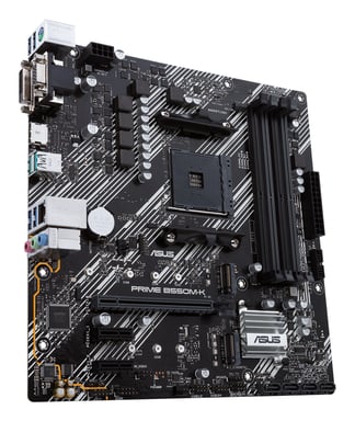 ASUS PRIME B550M-K AMD B550 Emplacement AM4 micro ATX