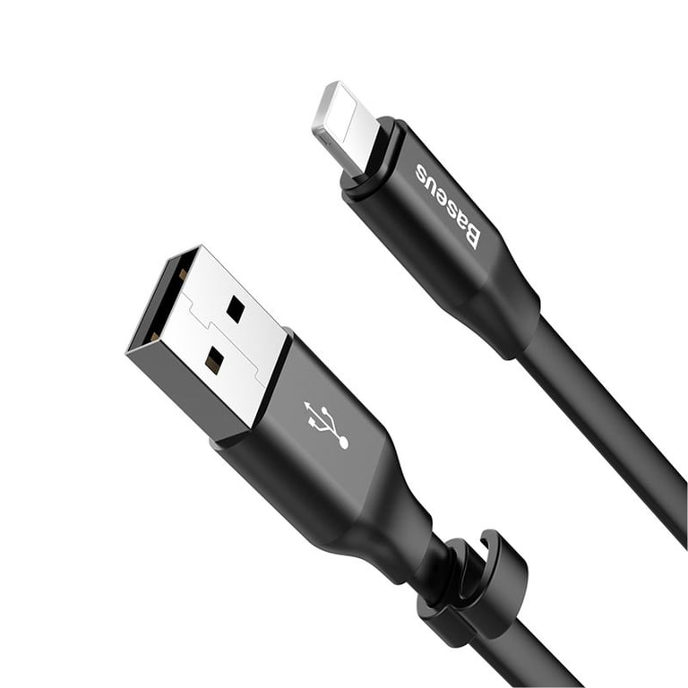 Cavo Usb Piatto Usb-c Con Supporto 2a 23cm Nero