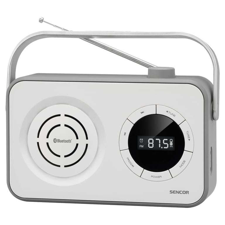 Récepteur radio portable PLL FM avec BT USB Micro SD et AUX Sencor SRD - vue 1
