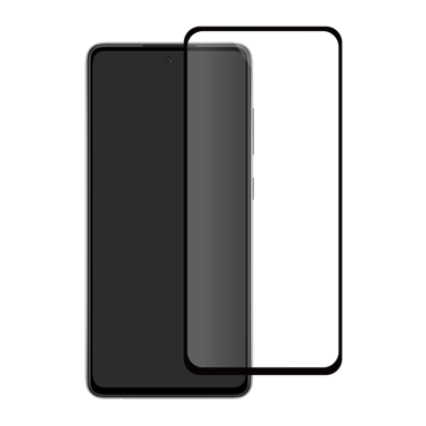 Protezione dello schermo in vetro temperato (100% di copertura della superficie) per Samsung Galaxy A52 4G/A52 5G/A52s 5G 2021, Nero