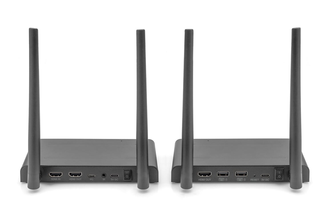 Digitus Kit D'extension Sans Fil Kvm Hdmi 4k 150 - vue 3