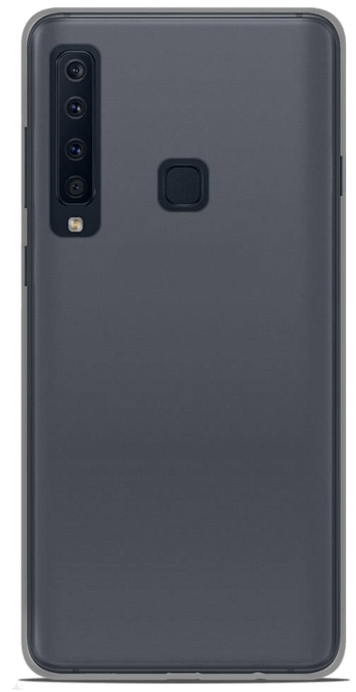 Coque silicone unie compatible Transparent Samsung Galaxy A9 2018