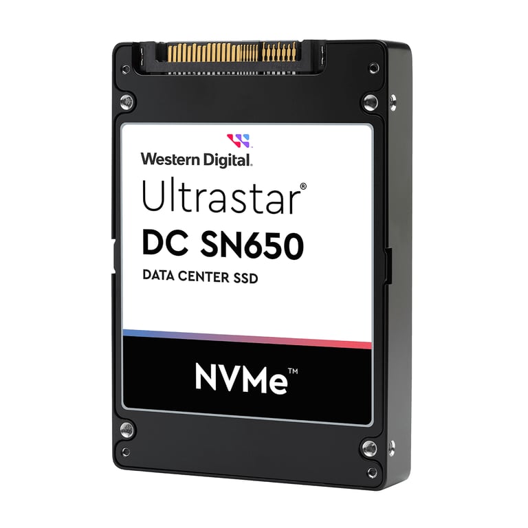 Western Digital Ultrastar WUS5EA176ESP5E3 7 68 To U.3 PCI Express 4.0 NVMe 3D TLC NAND Neuf