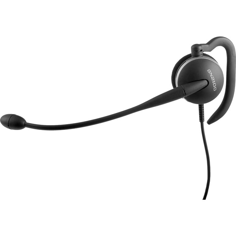 Jabra GN2100 Casque Avec fil Crochets auriculaires Bureau/Centre d'appels Bluetooth Noir - Neuf