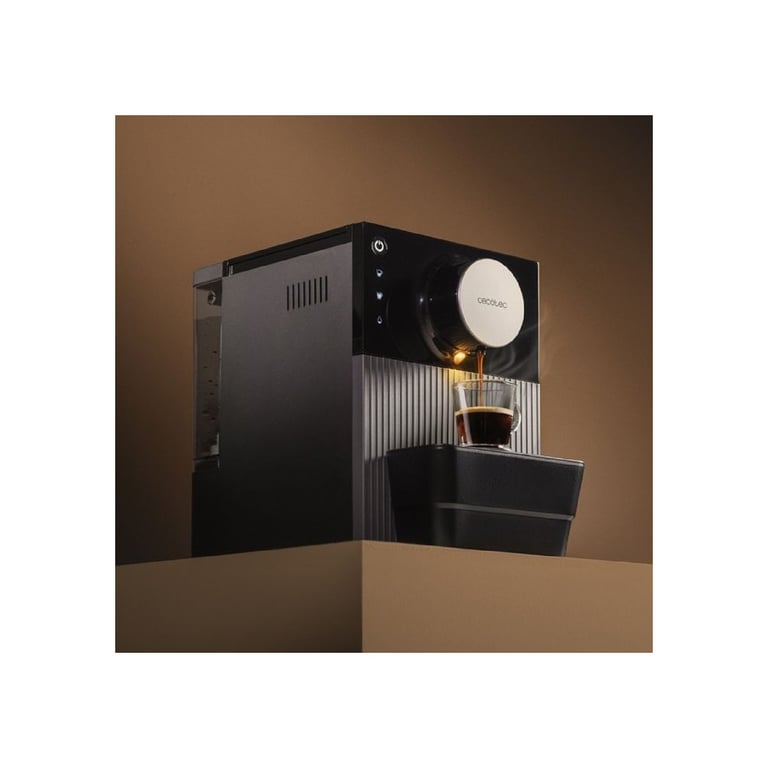 Machine à expresso super automatique Cecotec CremmaetCube 1350 W 19 bars avec broyeur intégré Noir - Neuf