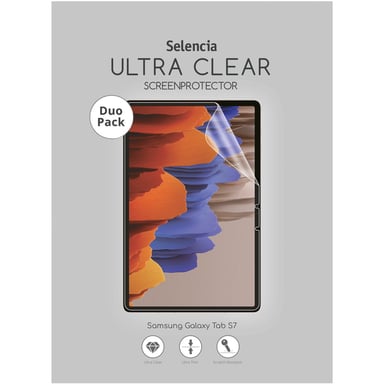 Selencia Protection d'écran Duo Pack pour Samsung Galaxy Tab S11 / S10 Lite / S10 FE / S9 FE / S9 / S8 / S7