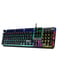 Spirit of Gamer XPERT-K400 teclado USB AZERTY Francés Negro