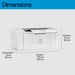 HP LaserJet M110w Sans fil Noir et blanc Imprimante