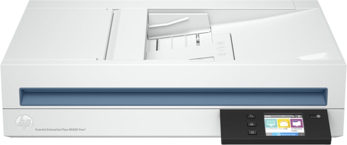 HP Scanjet Enterprise Flow N6600 fnw1 Scanner à plat et chargeur automatique 1200 x 1200 DPI A4 Blanc - Neuf