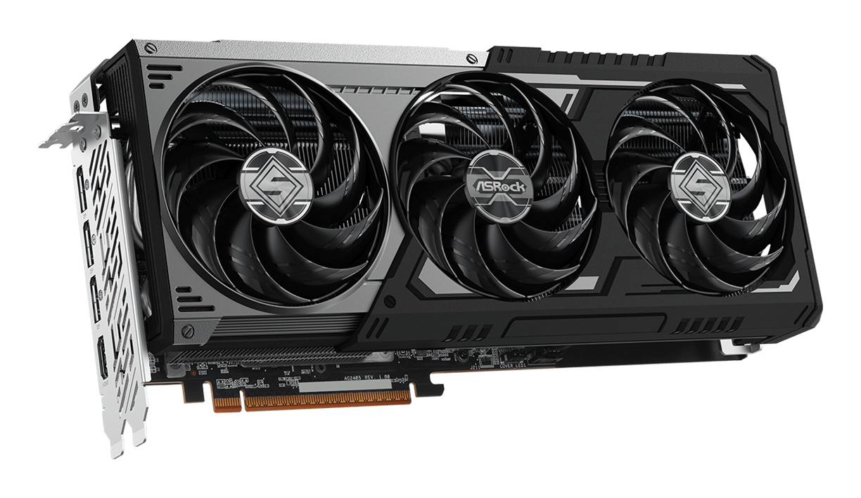 Asrock Radeon RX 9070 XT Steel Legend AMD Neuf - vue 3