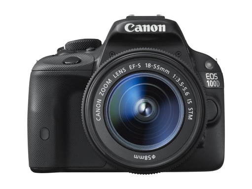 Canon EOS 100D + 18-55mm IS STM Kit d'appareil-photo SLR 18 MP CMOS 5184 x 3456 pixels Noir