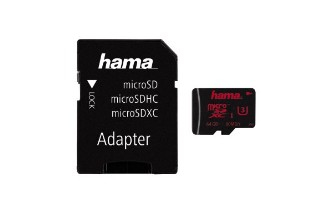 Tarjeta microSDXC de 64 GB UHS Speed Class 3 UHS-I 80 MB/s + adaptador para fotos