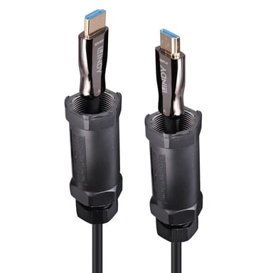 Lindy Câble Blindé HDMI 8K60 Hybride Fibre Optique 15m - Neuf