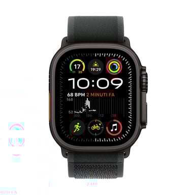 Apple Watch Ultra 2 OLED 49 mm Digital 410 x 502 Pixeles Pantalla táctil 4G Negro Wifi GPS (satélite)