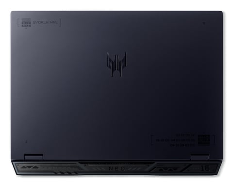 Acer Predator Helios Neo 16 PHN16-72-759C Intel® Core™ i7 i7-14650HX Portátil 40,6 cm (16'') WQXGA 16 GB DDR5-SDRAM 512 GB SSD NVIDIA GeForce RTX 4060 Wi-Fi 6 (802.11ax) Windows 11 Home Negro