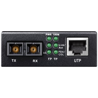 Cudy MC100MA-2 convertisseur de support réseau 1000 Mbit/s 1310 nm Multimode Noir