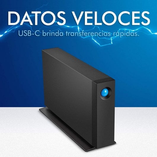 LaCie d2 Professional disque dur externe 10 To 7200 tr/min USB Type-C 3.2 Gen 1 (3.1 Gen 1) Noir - Neuf