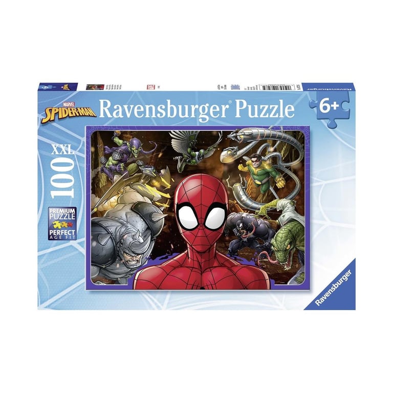 Ravensburger Marvel Spiderman 100 Piece Jigsaw Puzzle for Kids Age and Up - vue 2