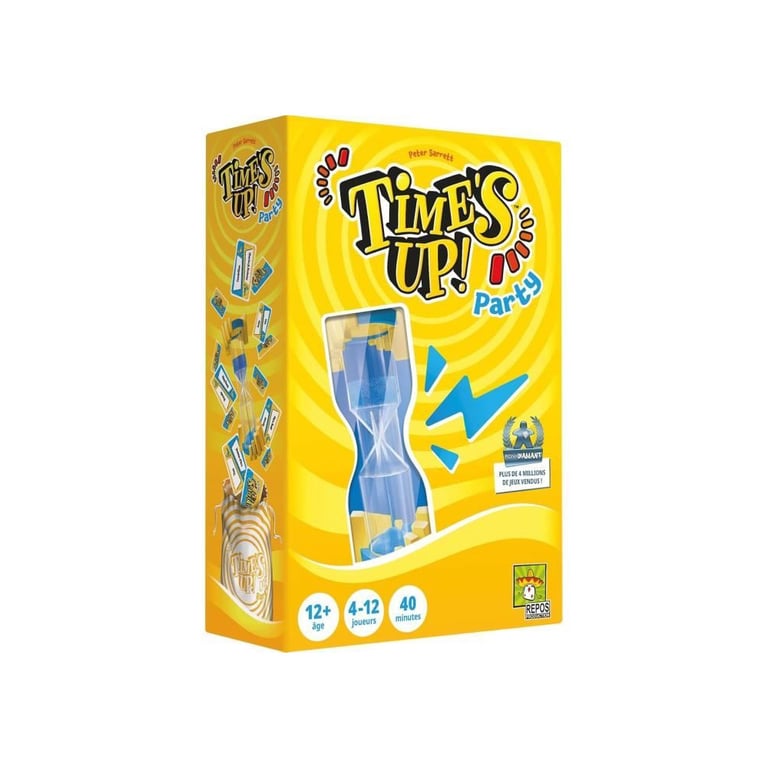 Jeu de société Time's Up ! Party Asmodee 220 cartes 4 à 12 joueurs 40 minutes Multicolore - Neuf