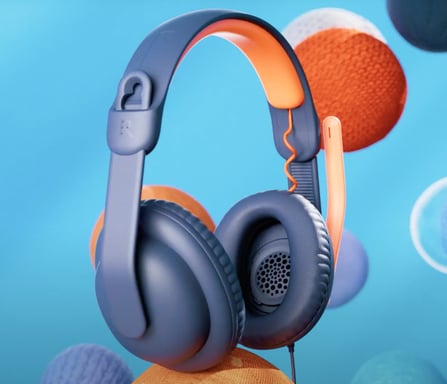 Logitech Zone Learn - Neuf Bleu - vue 3