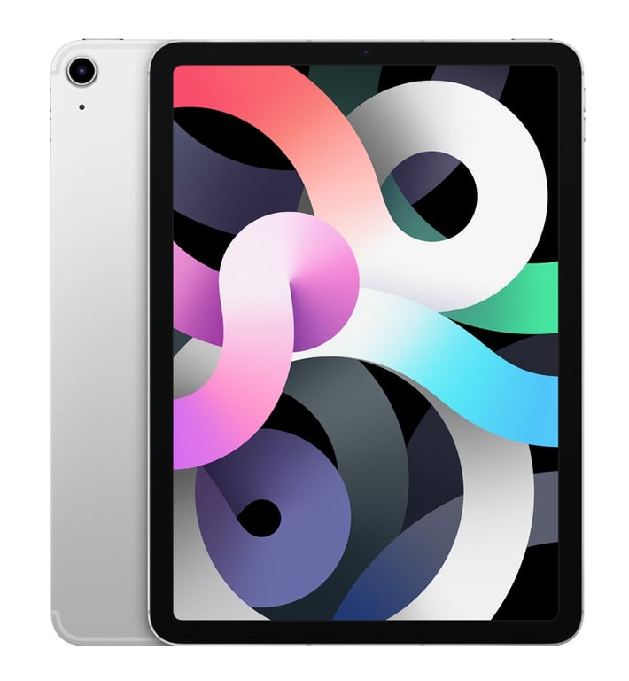Apple iPad Air 4ème génération (2020) 4G LTE 256 Go 27,7 cm (10.9") Wi-Fi 6  (802.11ax) iOS 14 Argent - Apple