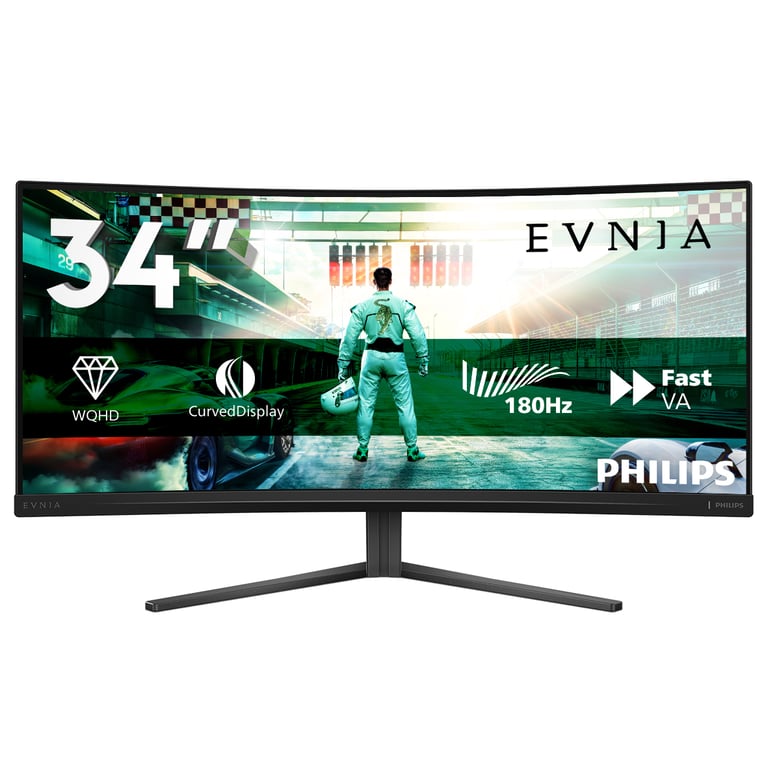 Philips Evnia 34M2C3500L 00 écran plat de PC 86 4 cm 34 3440 x 1440 pixels Wide Quad HD LCD - vue 3