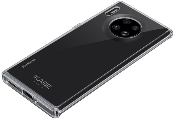 Carcasa híbrida invisible para Huawei Mate 30 Pro, Transparente