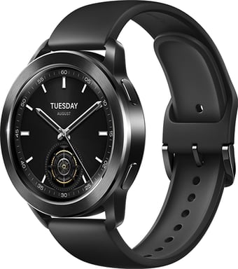 Xiaomi Watch S3 3,63 cm (1.43'') AMOLED 47 mm Digital 466 x 466 Pixeles Pantalla táctil Negro GPS (satélite)