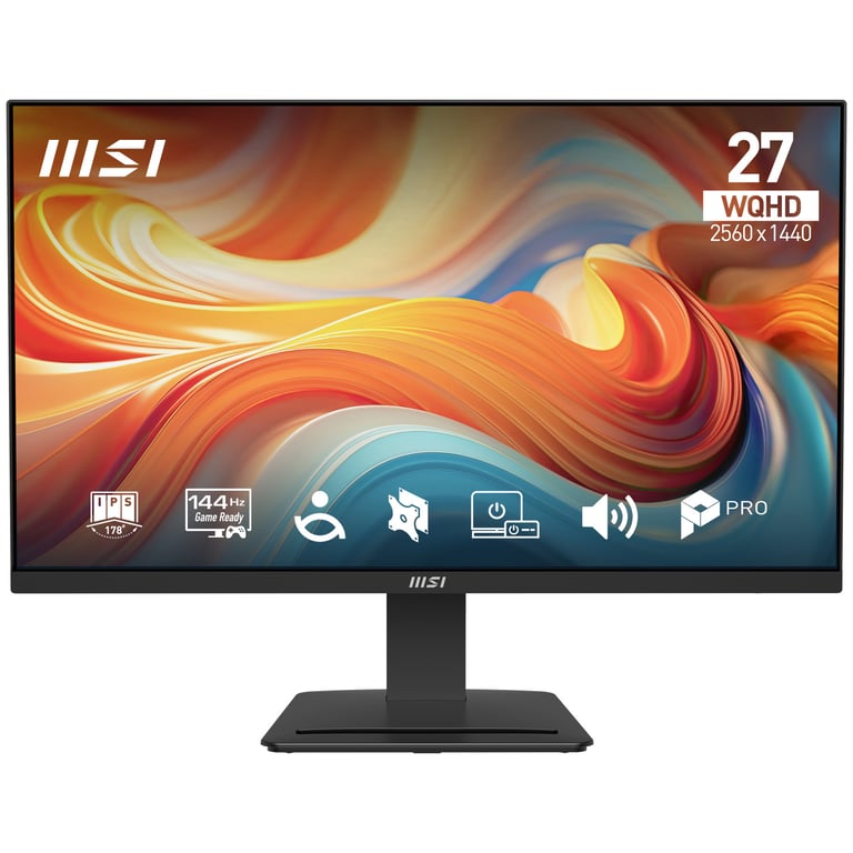MSI Pro MP273Q E14 écran plat de PC 68 6 cm 27 2560 x 1440 pixels Wide Quad HD Neuf