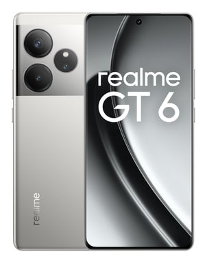 realme GT 6 (5G) 512 Go, Argent, Débloqué