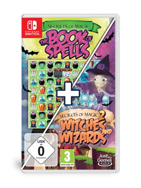 Secrets Of Magic (1+2) The Book of Spells + Witches and Wizards SWITCH