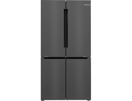 Réfrigérateur combiné Bosch SER4 KFN96AXEA 605 L NoFrost Classe E Acier brossé noir anti-trace