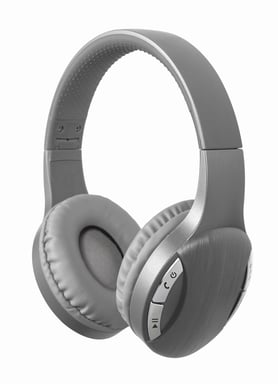 Gembird BTHS-01-SV casque Avec fil &sans fil Arceau Appels/Musique Micro-USB Bluetooth Argent