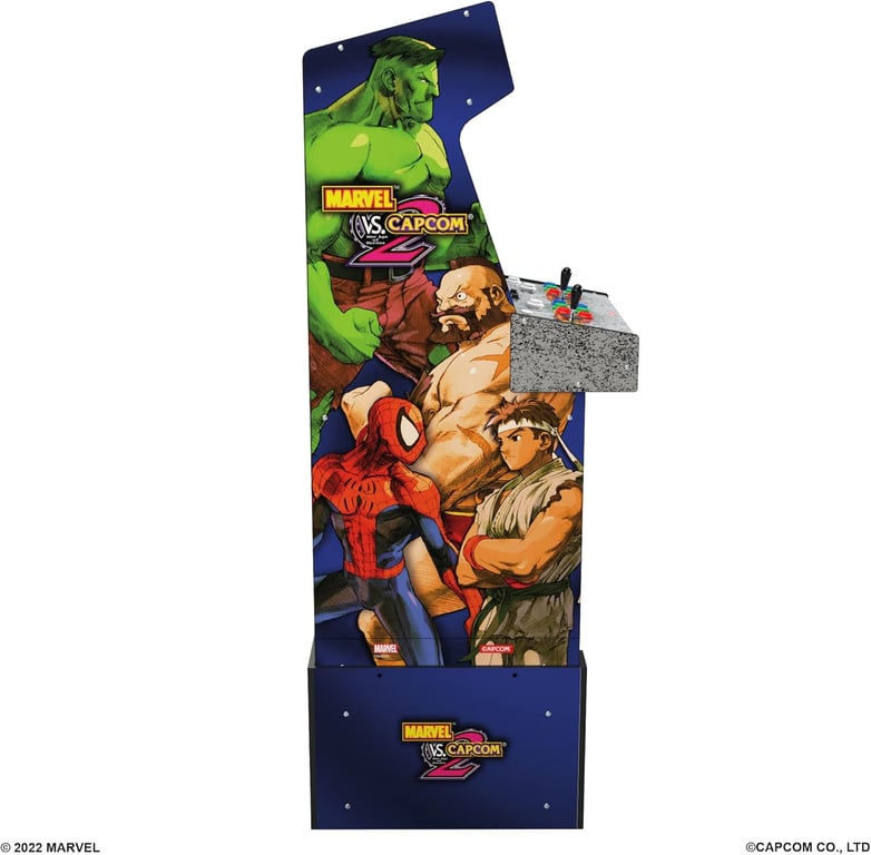 Borne d'Arcade Arcade1Up Marvel Vs Capcom – 8 Jeux Emblématiques - vue 5