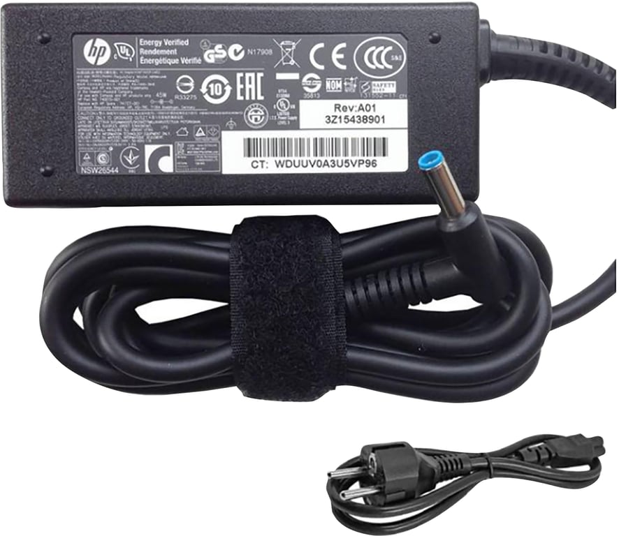 Adaptador de corriente inteligente HP 45W - Nuevo