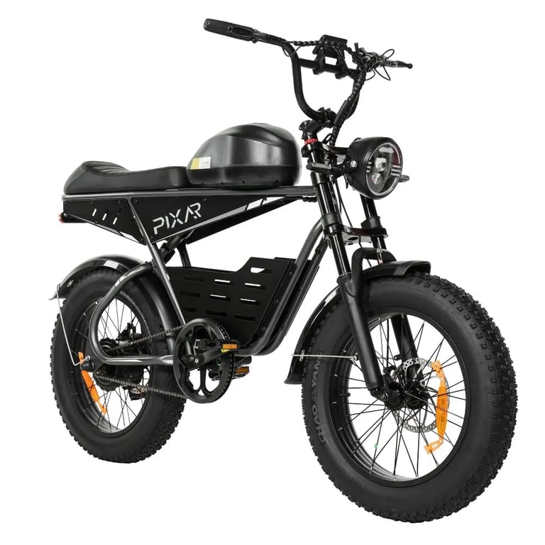VéLo Électrique PIXAR Super | Vitesse Max 25 kmh | Autonomie 100 km | Moteur | Batterie 48V 30Ah | Pneus 20 Pouces | Neuf - vue 3