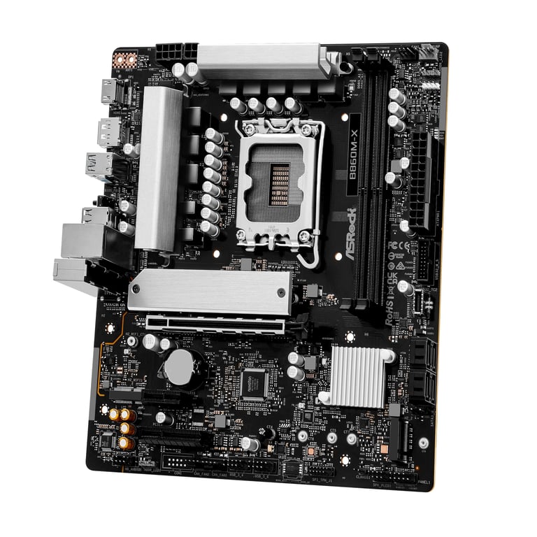 ASROCK Carte Mère B860M X Intel LGA 1851 Micro ATX Neuf - vue 2