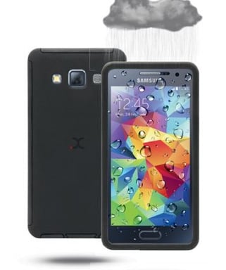 Mobilis 032004 coque de protection pour téléphones portables Housse Noir Samsung Galaxy A3