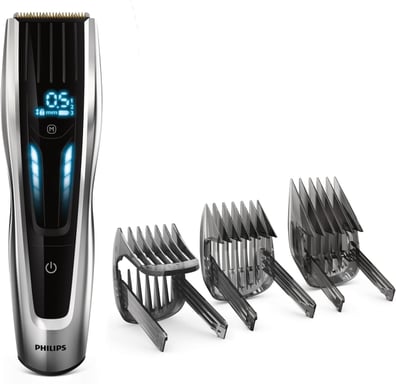 Tondeuse à cheveux Philips Hairclipper Series 9000 - Plus de 400 longueurs de coupe - Rechargeable