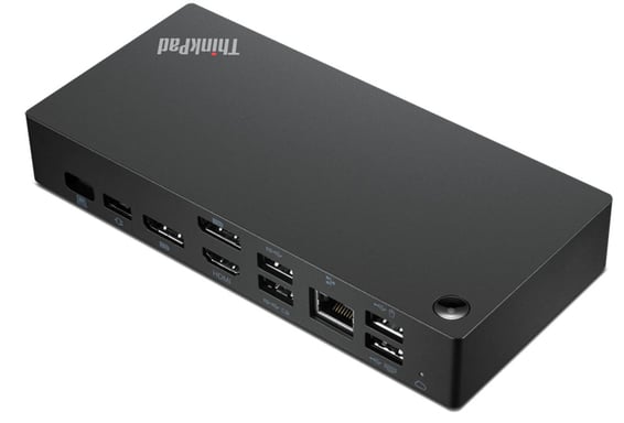 Lenovo ThinkPad Universal Thunderbolt 4 Smart Dock Avec fil Noir